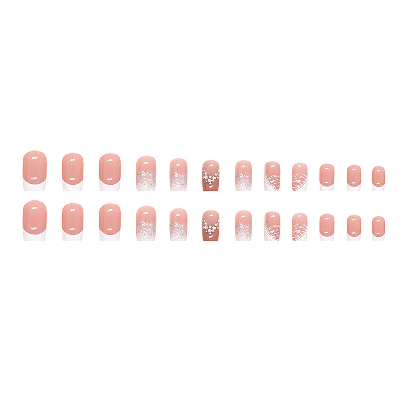Wholesale French Stack Resin Nail Stickers